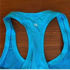 lululemon athletica Teal Racerback Tank